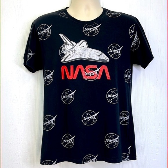 NASA - Vintage NASA Space Shuttle Graphic T Shirt Size Medium - Picture 3 of 9